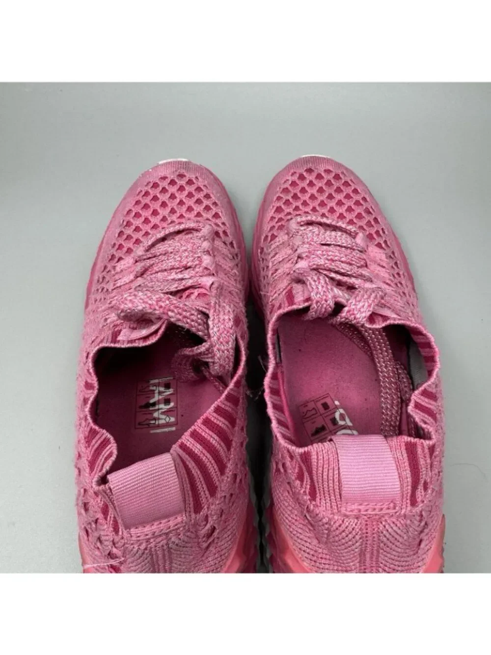 NOBULL Allday Knit Shoes Women’s Size US 7.5 Pink Fuchsia Athletic Sneakers